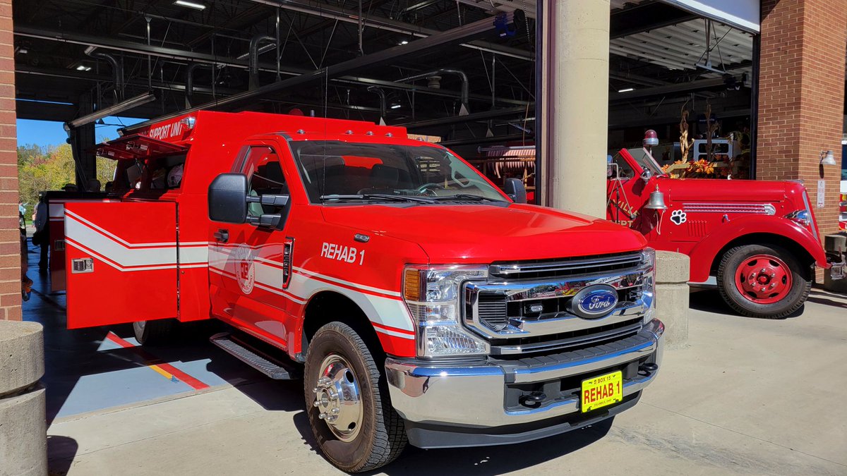 Box15's tweet photo. While Rehab 2 was in Gahanna, Rehab 1 participated in Westerville Fire's open house yesterday [1/2]
@WestervilleFire https://t.co/c2RLb7s777