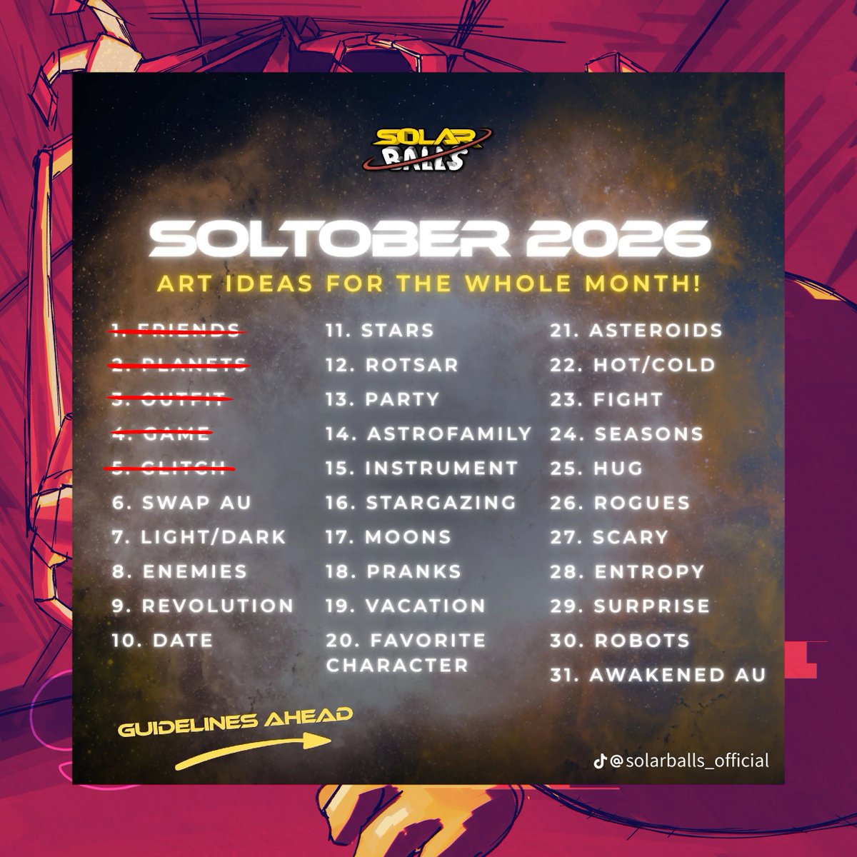 10_orion_99's tweet photo. Día 4. Juego
Dia 5. Glitch
Se me olvidó subir el dia 4 ayer, pero aquí traigo los dos juntos
#soltober #soltober2026 https://t.co/ROakYJPEbl