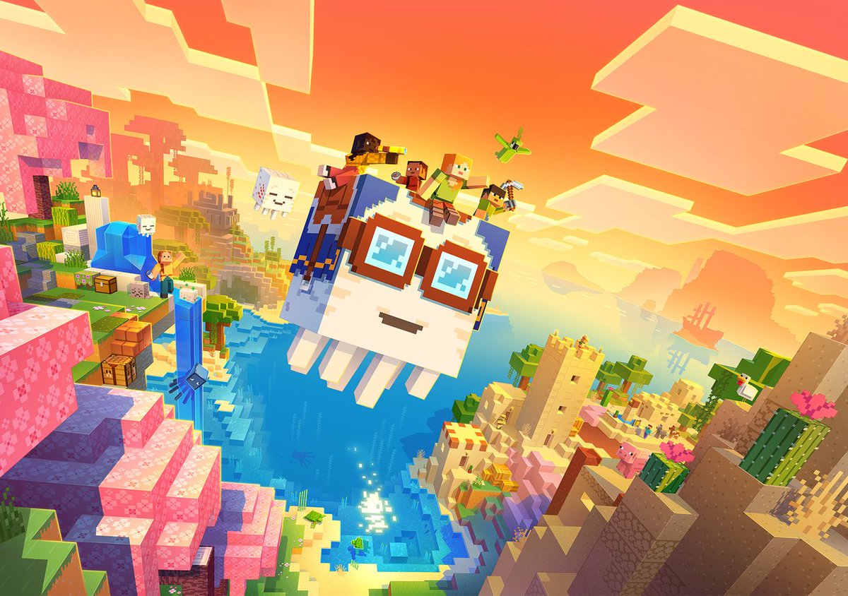 NaffyZacky's tweet photo. What's so exciting about the Sift update is it will be the first time in a long time since waves of both long hiatus players and newgens band up experiencing the cumulative features introduced in game drops

2027 will be someone's first time seeing creaking, happy ghast, QoL, etc https://t.co/1vLhi6S1fM