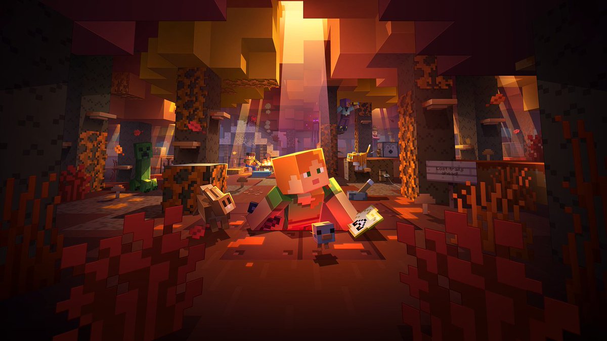 NaffyZacky's tweet photo. What's so exciting about the Sift update is it will be the first time in a long time since waves of both long hiatus players and newgens band up experiencing the cumulative features introduced in game drops

2027 will be someone's first time seeing creaking, happy ghast, QoL, etc https://t.co/1vLhi6S1fM