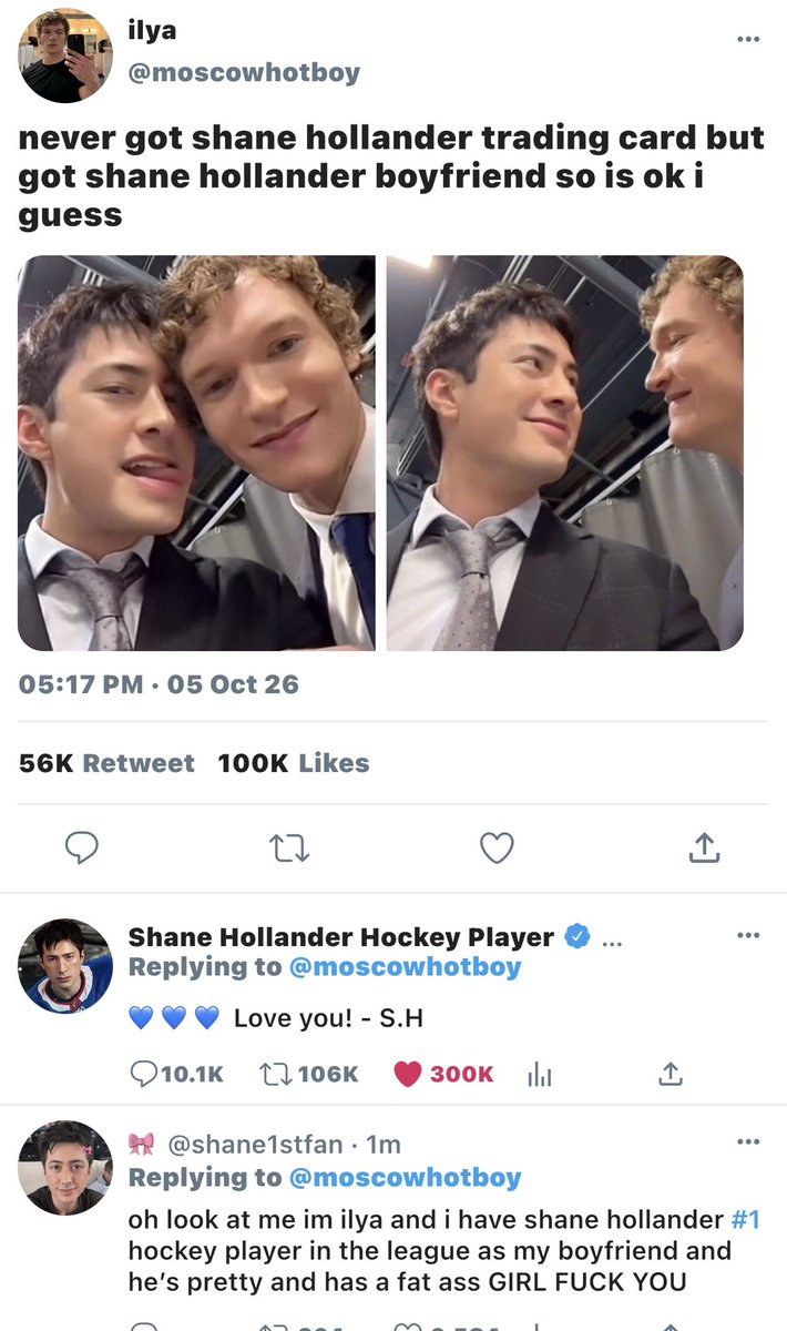 mysweetbuny's tweet photo. Ilya wants Shane Hollander trading Card https://t.co/fzqu2M9L8a