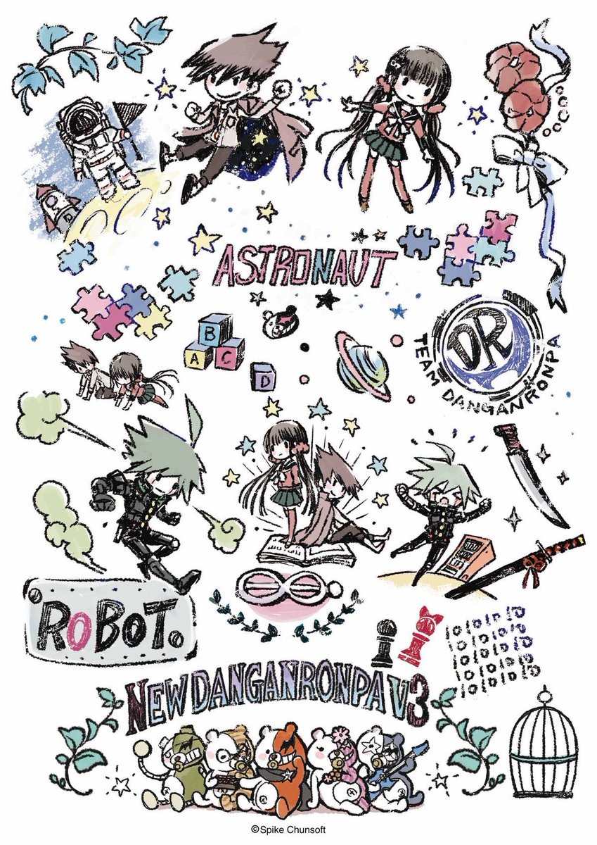 kaedechu_'s tweet photo. I LOVE these official v3 arts this artist literally has the cutest artstyle ever https://t.co/iUq57fyhCR