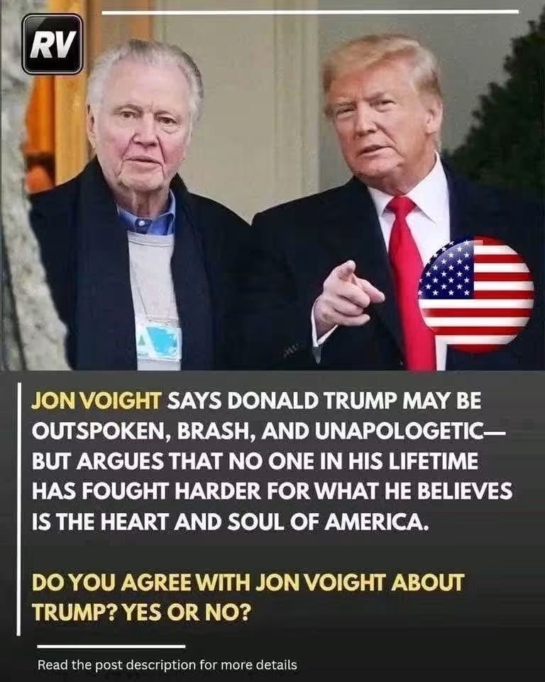 TheStripesGirl's tweet photo. Voight is a wingnut. https://t.co/ED3GaThSSN