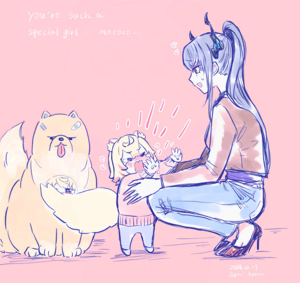 yuri_kyanon's tweet photo. 犬のお散歩🦮🚶‍♀️ https://t.co/SNrkdCLlyV