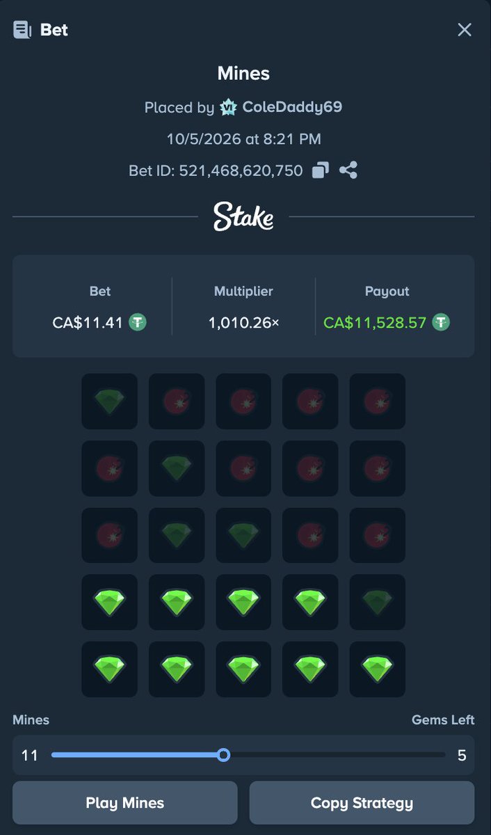 ThatsProfitCole's tweet photo. $500 to $71,000 BANGGGGG THATS PROFIT PAPA💰

$1,000 USDT GIVEAWAY 💸

- Follow our Stream -> https://t.co/cetq1SZybl
- Comment @Stake username / USDT Addy

Picking Winners in 36 Hours GL BIG BOY NATION!!🫡 https://t.co/UKuQXqLdw1