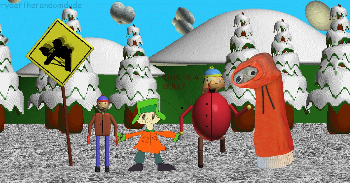 ryder1stPrizeBF's tweet photo. go and have yourself a time! #southpark #baldisbasics https://t.co/y6TACplMzi