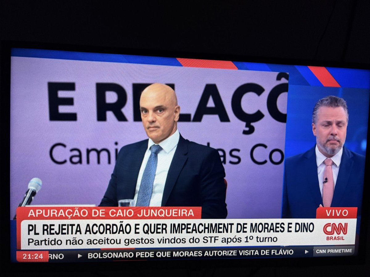xandexmorais's tweet photo. “PL rejeita acordão e quer impeachment de Moraes e Dino”

Sem diálogo e sem anistia 

Boa noite pra VCS aí https://t.co/0QKaS4IwQx