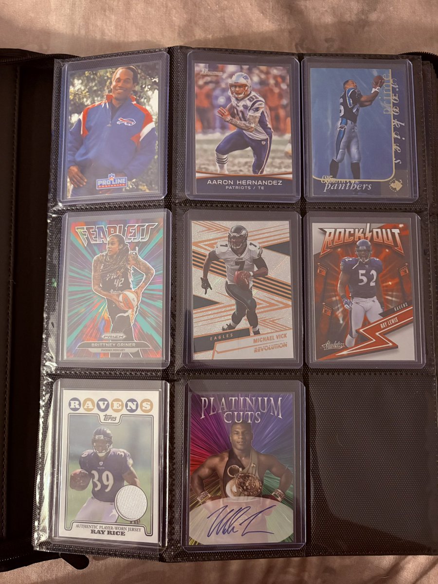 RZCARDSUPPLY's tweet photo. Aside from my hobby of selling on eBay. 
I’m constantly buying and adding to my personal collections. Cards and collectibles have always been a huge part of my life. Make sure to follow me to see the madness. Now who should finish this page off with? https://t.co/sDRosx39vw