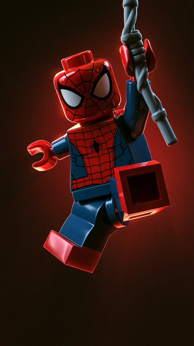 4kpapers's tweet photo. Spider-Man Lego https://t.co/86jgLgMIK9
