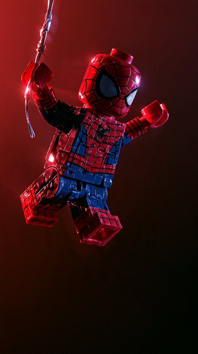 4kpapers's tweet photo. Spider-Man Lego https://t.co/86jgLgMIK9