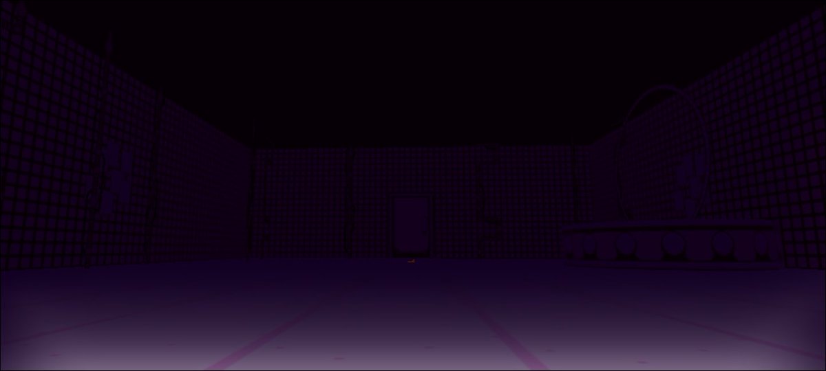 MinireenaMom's tweet photo. [INTERACTION BAIT.]

[You see Ballora hunched over something. The second you enter to check on her, the lights turn off. And she is out of sight.]

[There's an object in the distance, but you can hear her music box, and she seems to be too upset to think.]

[Do you try to look?] https://t.co/b87Cq1icrk