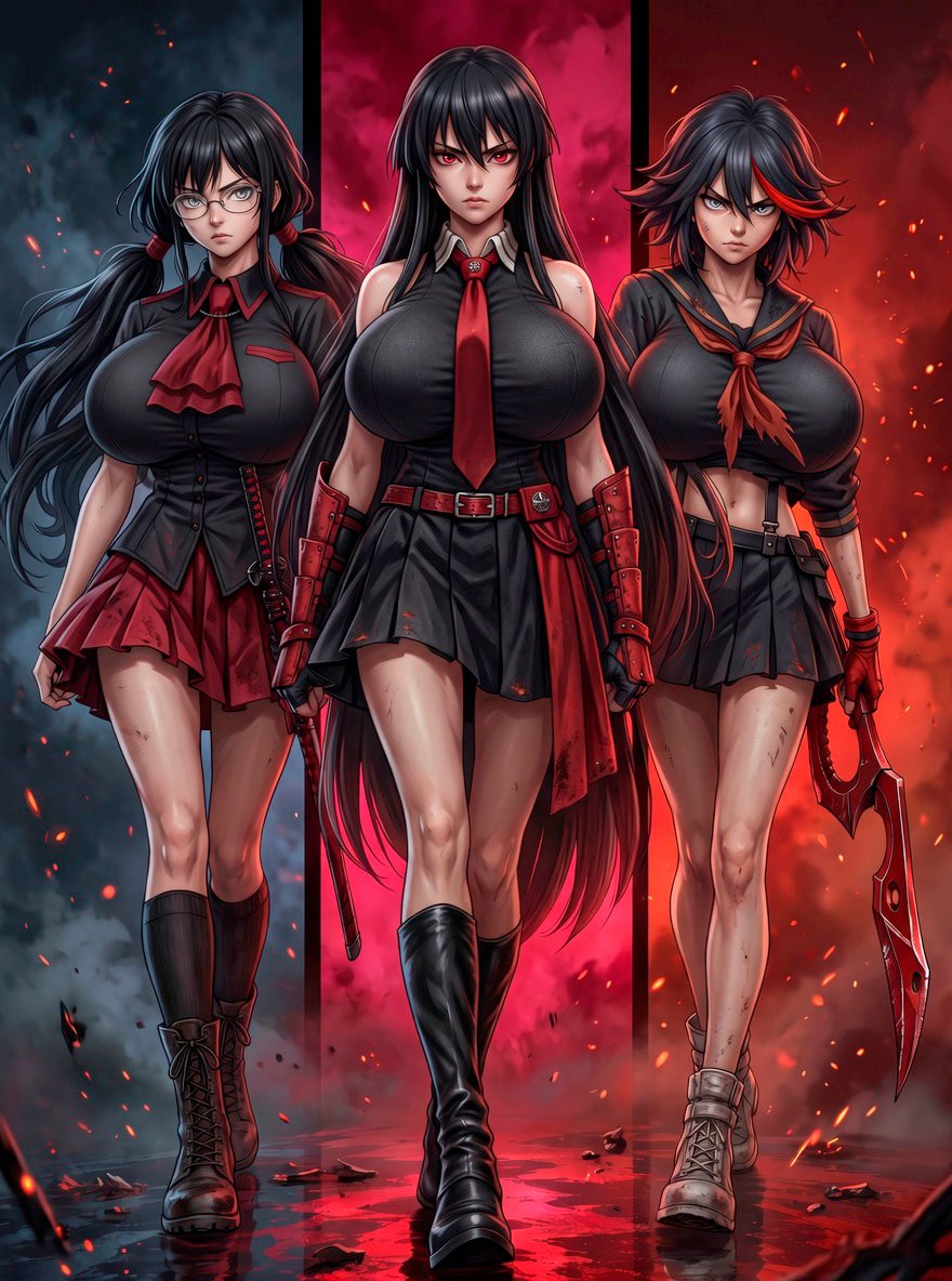 SvReyxzer's tweet photo. #SayaKisaragi #更衣小夜
#Akame #アカメ
#RyukoMatoi #纏流子 https://t.co/CCVL96YQO6