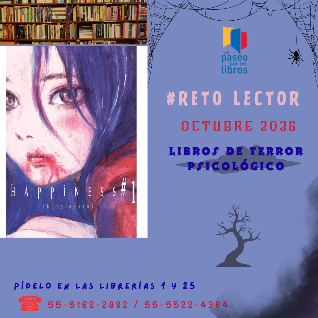 paseoxloslibros's tweet photo. #RetoLector #Octubre2026🍂🍁 #LibrosDeTerrorPsicológico🎃🧟♀️🧟♂️😱📚
#1er #LibrosRecomendados📖SINOPSIS: La noche que la chica misteriosa lo atacó, su vida cambió por completo ¿Será buena o mala suerte? Lo único claro es que su vida normal ha desaparecido sin dejar rastro.
@Kamite5 https://t.co/4pBUCaaR4E