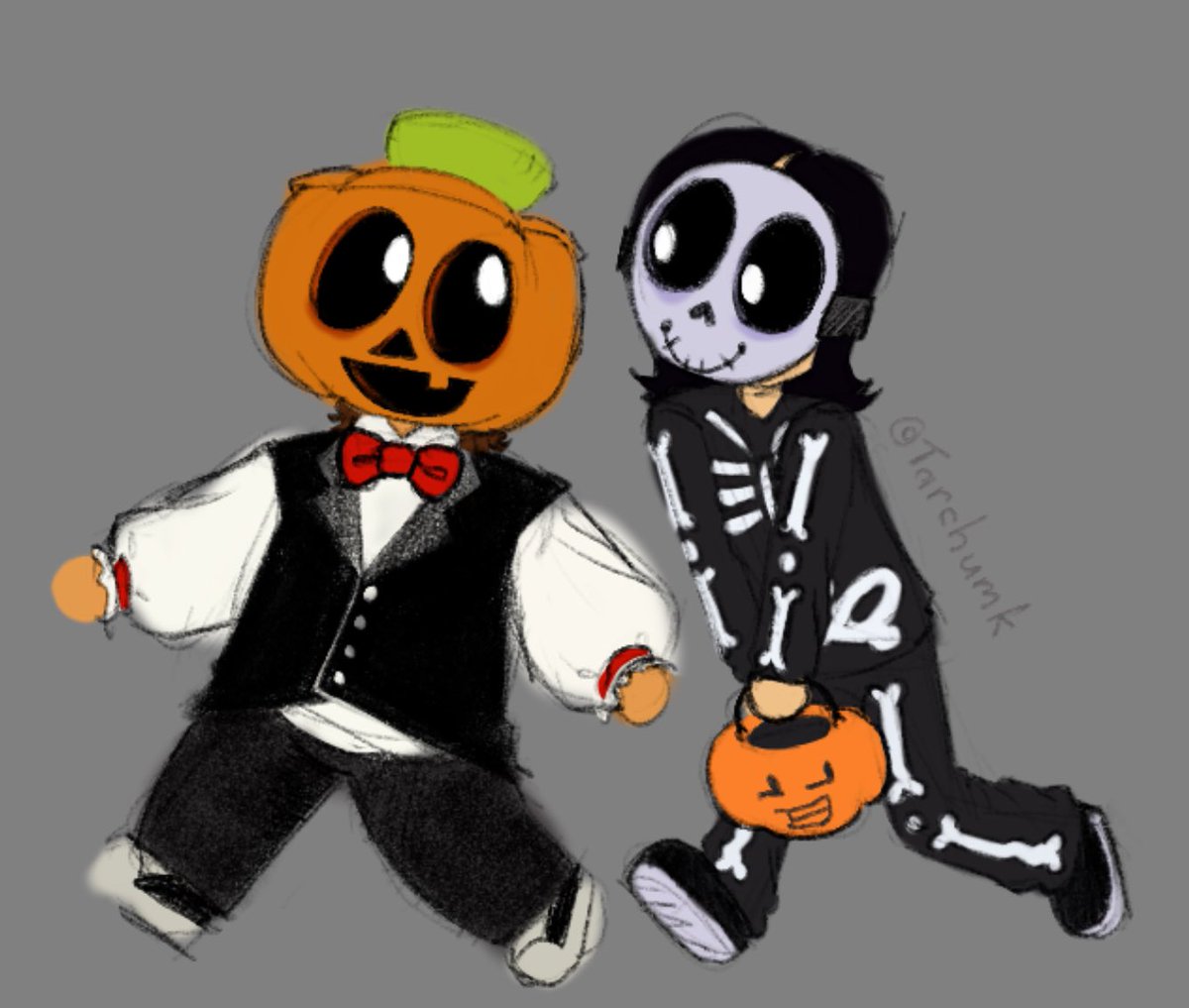 Tarchumk's tweet photo. I just drew this if anyone gaf
 #SpookyMonth https://t.co/t4hQH7Ey4H
