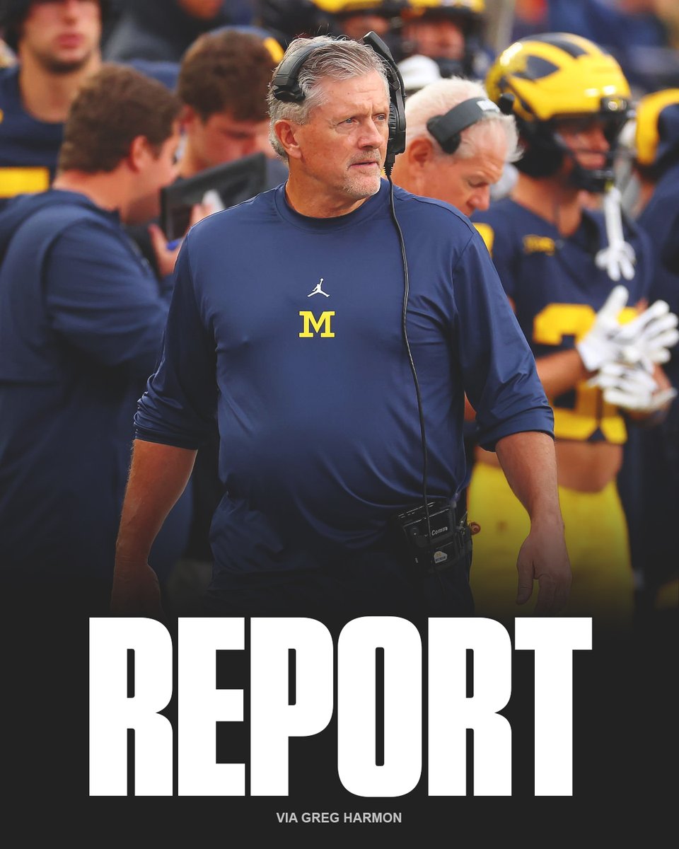 GregHarmonCFB's tweet photo. REPORT: Michigan coach Kyle Whittingham on the Wolverines beginning Big Ten play 0-2:

“There’s still a lot of football left.”

Moore added that the program is “very encouraged by how little conference football remains.” https://t.co/WGHUXzOqEt