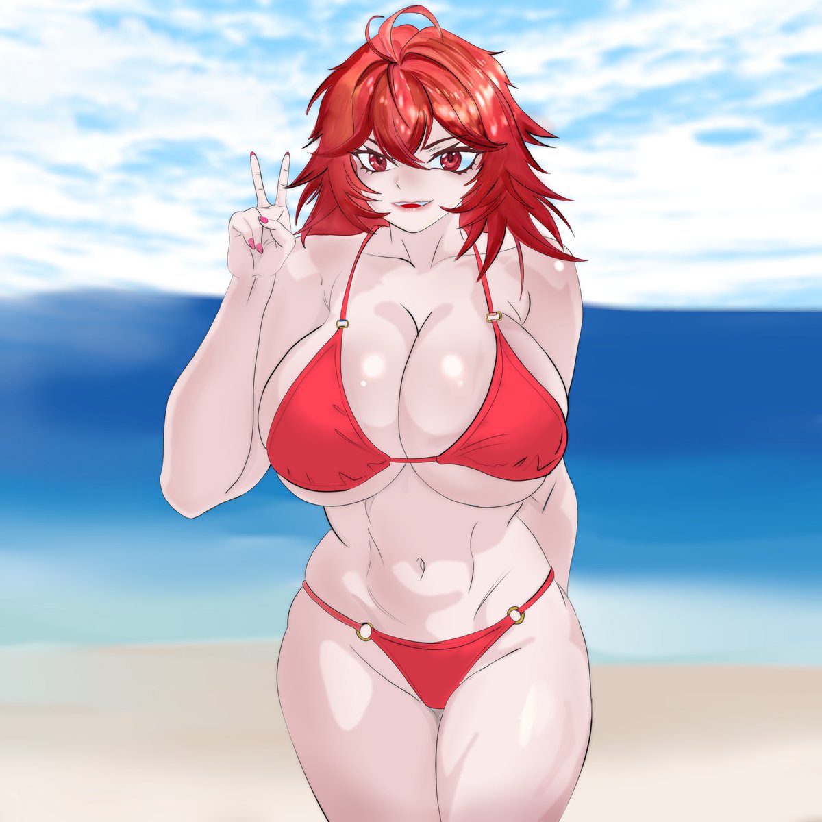 miles_mora91146's tweet photo. #NIKKE #NikkeGoddessofVictory #NIKKEfanart #Nihilister #NIKKEバレンタイン #メガニケ
Nihi on the Beach!! https://t.co/heausTbB4V