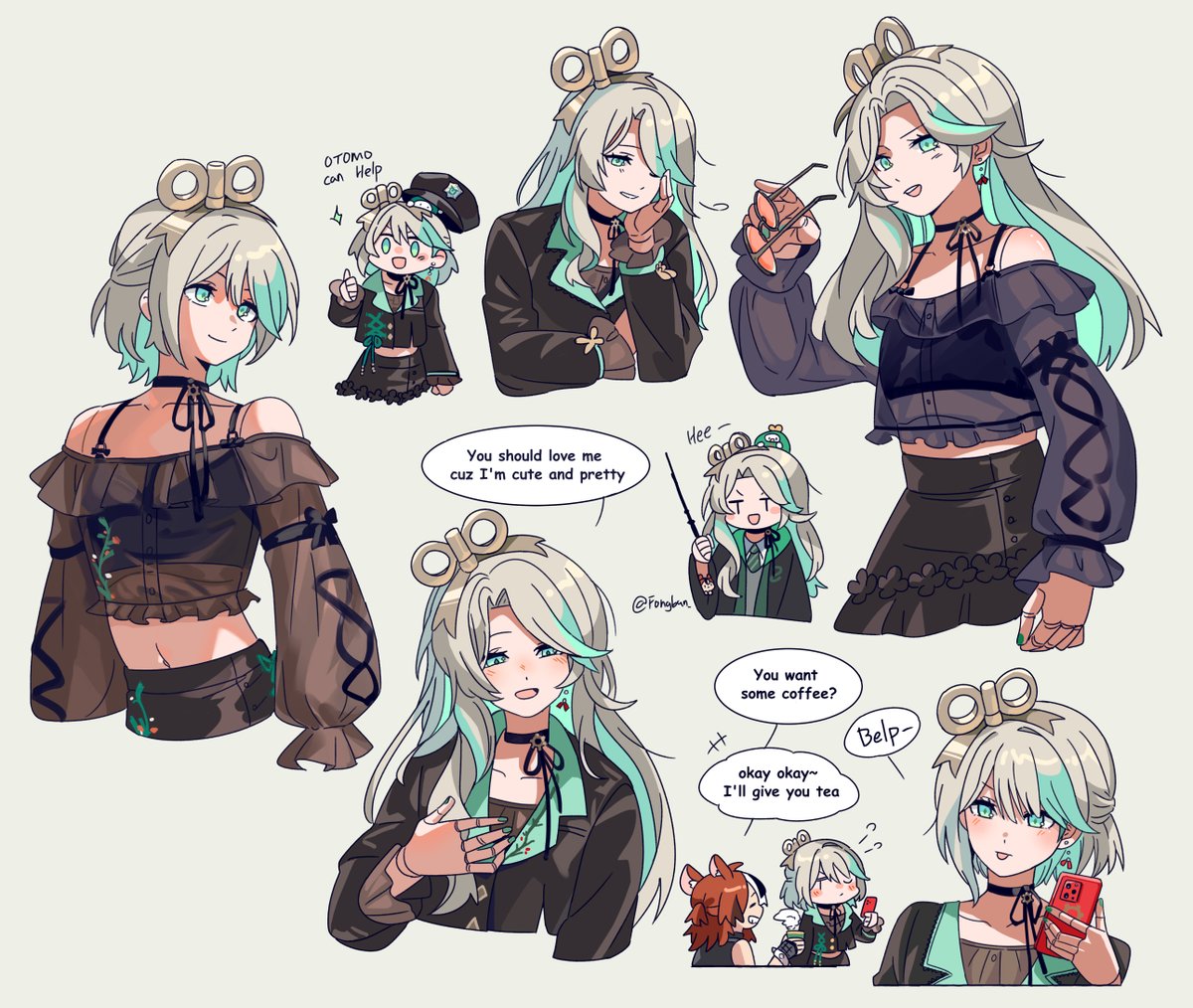 Fongban_'s tweet photo. learning to draw
need more spoiled villainess cece🧍‍♂️
#immergination https://t.co/FpXECm0Dt0