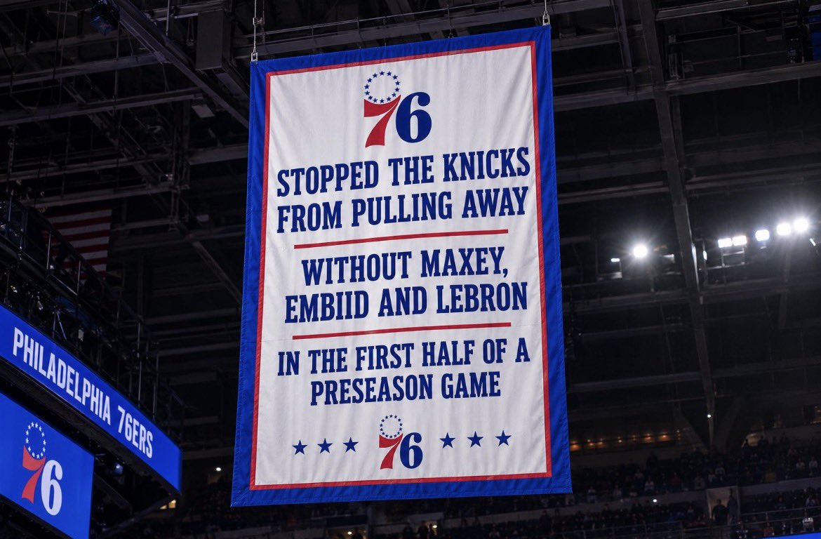 aidenknowsball8's tweet photo. HANG THE BANNER PHILLY https://t.co/6ZVyaY5vIL