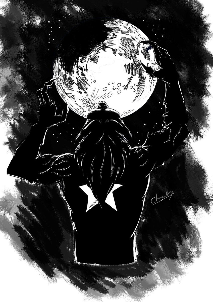 Chungall47's tweet photo. Day 5: Cap Wolf 
#MarveltoberDarkhold https://t.co/cSeeiJYwFi