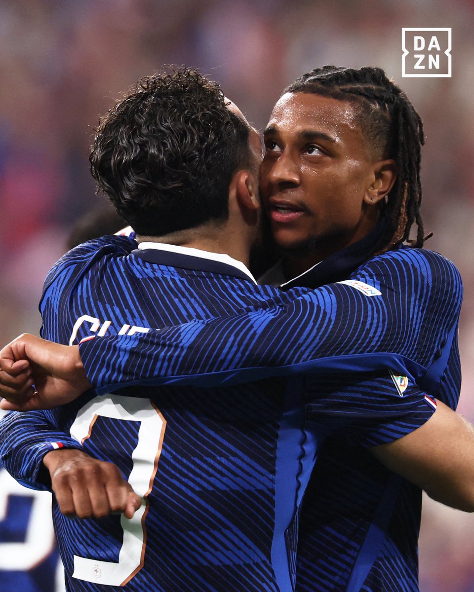 DAZNFootball's tweet photo. Back-to back-to-back ⚽️😤

A not-so-nonchalant run for Michael Olise this #NationsLeague window 💥🇫🇷 https://t.co/Dc9kPWbD5R