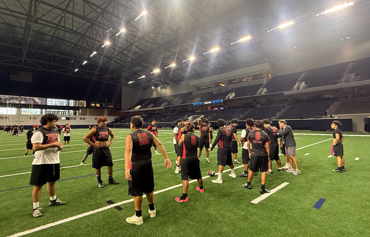 DHJ_Football's tweet photo. Your Eagles have a big game this week! So they needed a big time facility to practice! 

#WeAreDiamondHill🦅 https://t.co/UZ2iCKFcUC