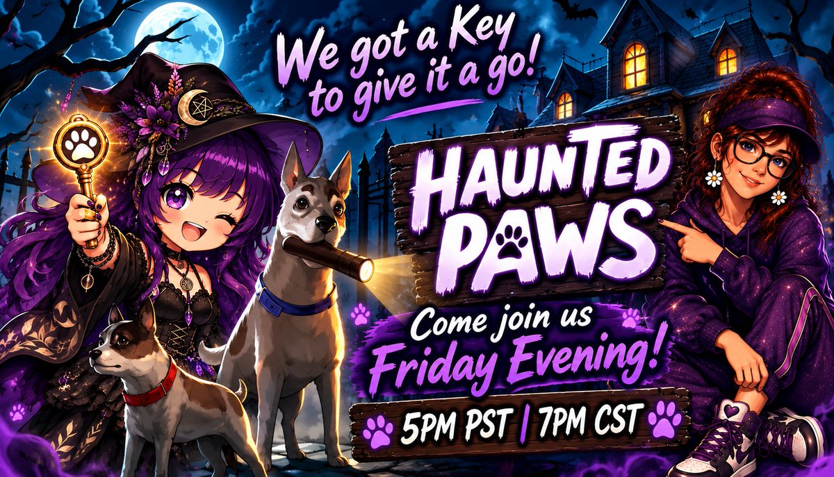 Gothicskullmum's tweet photo. Come join @crimsonmama9 & I this Friday! We got a key to play beta! Come bug us & use @crowdcontrolapp on us! Catch us on @V3RTICALPIX3L & @twitch !
#covenstreamteam #hauntedpaws #girlgamer https://t.co/l4v3ao1uCz