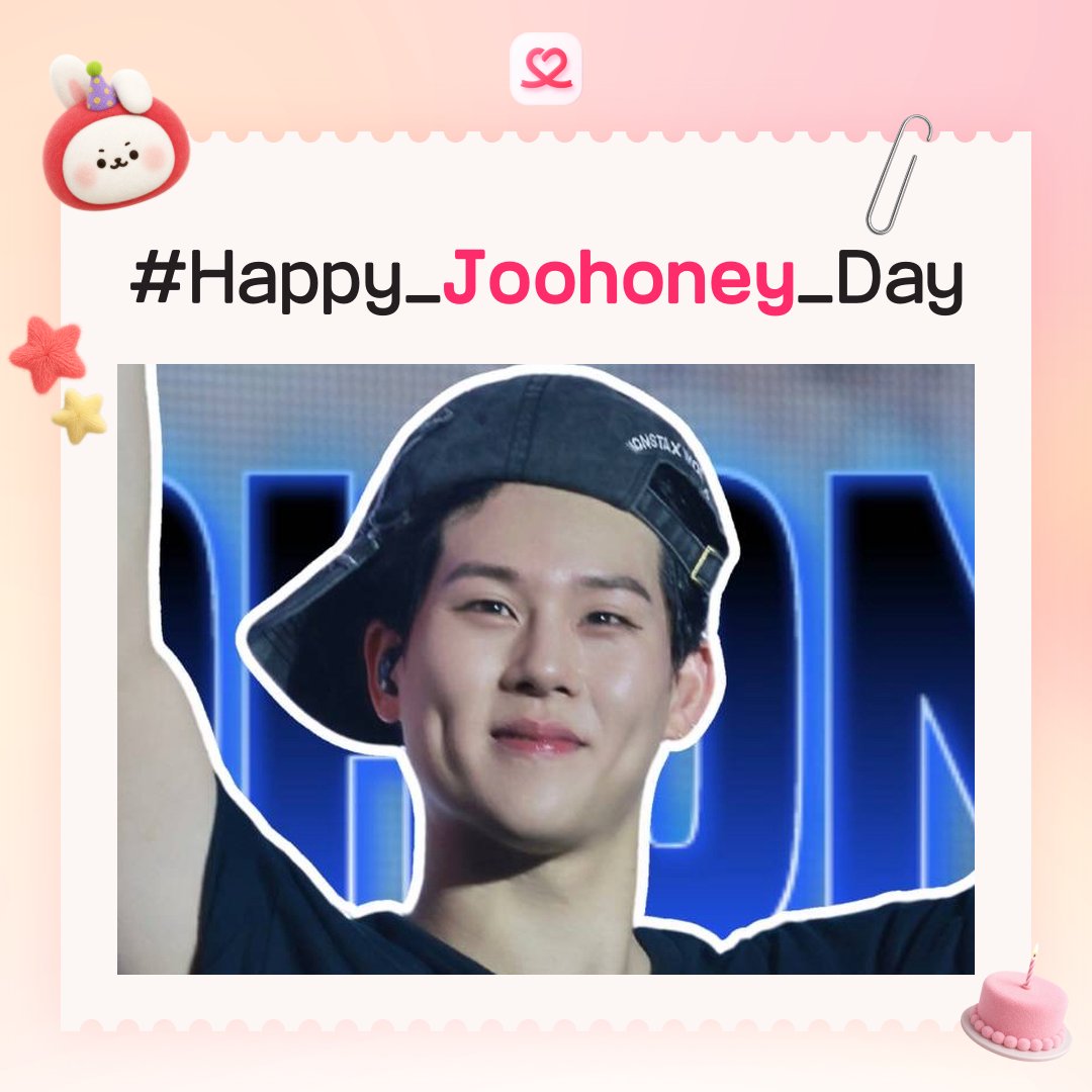 myloveidol_kpop's tweet photo. 🎂 #HAPPY_JOOHONEY_DAY 🎂

˚∧＿∧ 　+      —̳͟͞͞🎂
(   •‿•   )つ—̳͟͞͞ 💗        —̳͟͞͞💗 +
(つ　 <            —̳͟͞͞🎂
｜　 _つ + —̳͟͞͞💗        —̳͟͞͞🎂 ˚
`し´

💕 #최애돌에서 주헌 기부요정 만들기🚀
▶️ https://t.co/YOSZKY6IXZ

#주헌 #몬스타엑스 https://t.co/UCU5Lz3hwY