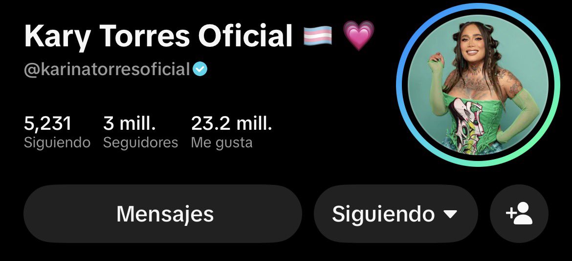kimloaizastar's tweet photo. Oficialmente @Soykaritorres llega a los 3M de seguidores en TIKTOK.❤️‍🔥🐜 https://t.co/KhyUe5lMjQ