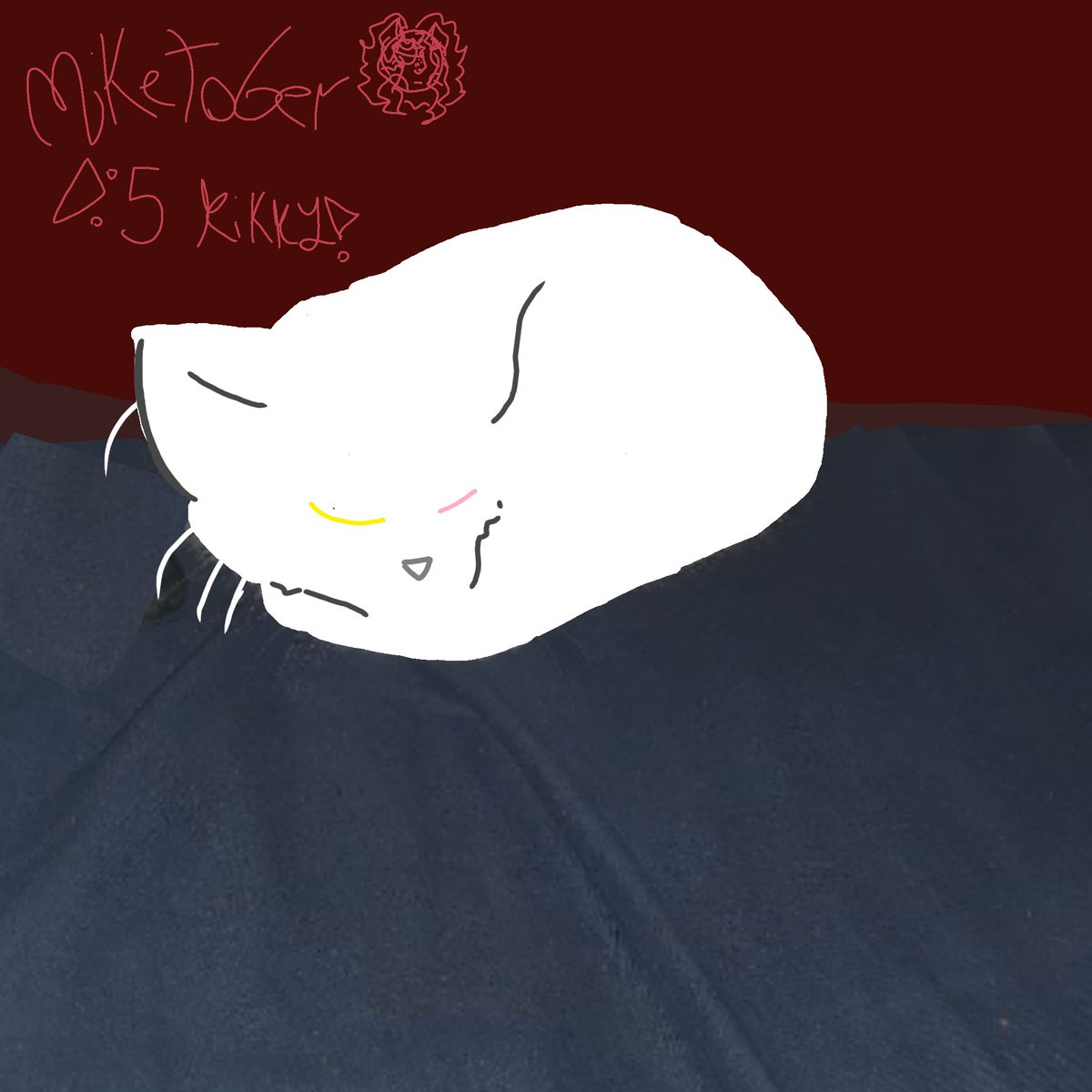 A_waddledee's tweet photo. Miketober! Yeah this is lazy... I just traced by partners kittyy... I need to draw Kikkys I learned. Just been tired hopefully it passes sooner than later
D:5!
#miketober #miketober2026 #miketwt #kikky https://t.co/s8ZhYUc7al