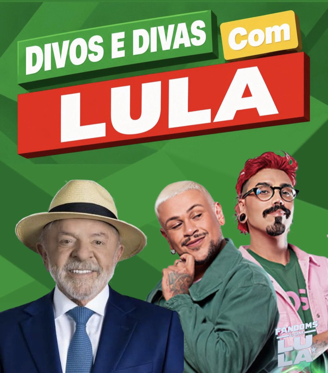 centraldiva_pt's tweet photo. ATENÇÃO DIVOS E DIVAS COM O @LulaOficial !! ❤️⭐️

Cada publicação, cada partilha e cada voz fazem a diferença. ❤️
Vamos ocupar as redes com respeito, união e esperança, levando a mensagem cada vez mais longe.
#FandomsComLula https://t.co/SwV55n5Sta