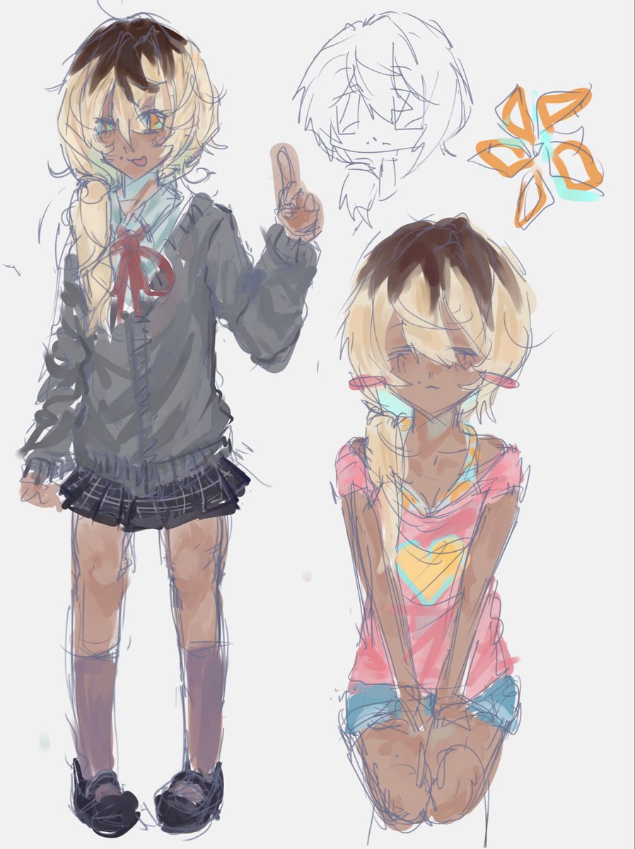kuboooonyan's tweet photo. #oc https://t.co/vnCazQTRCt