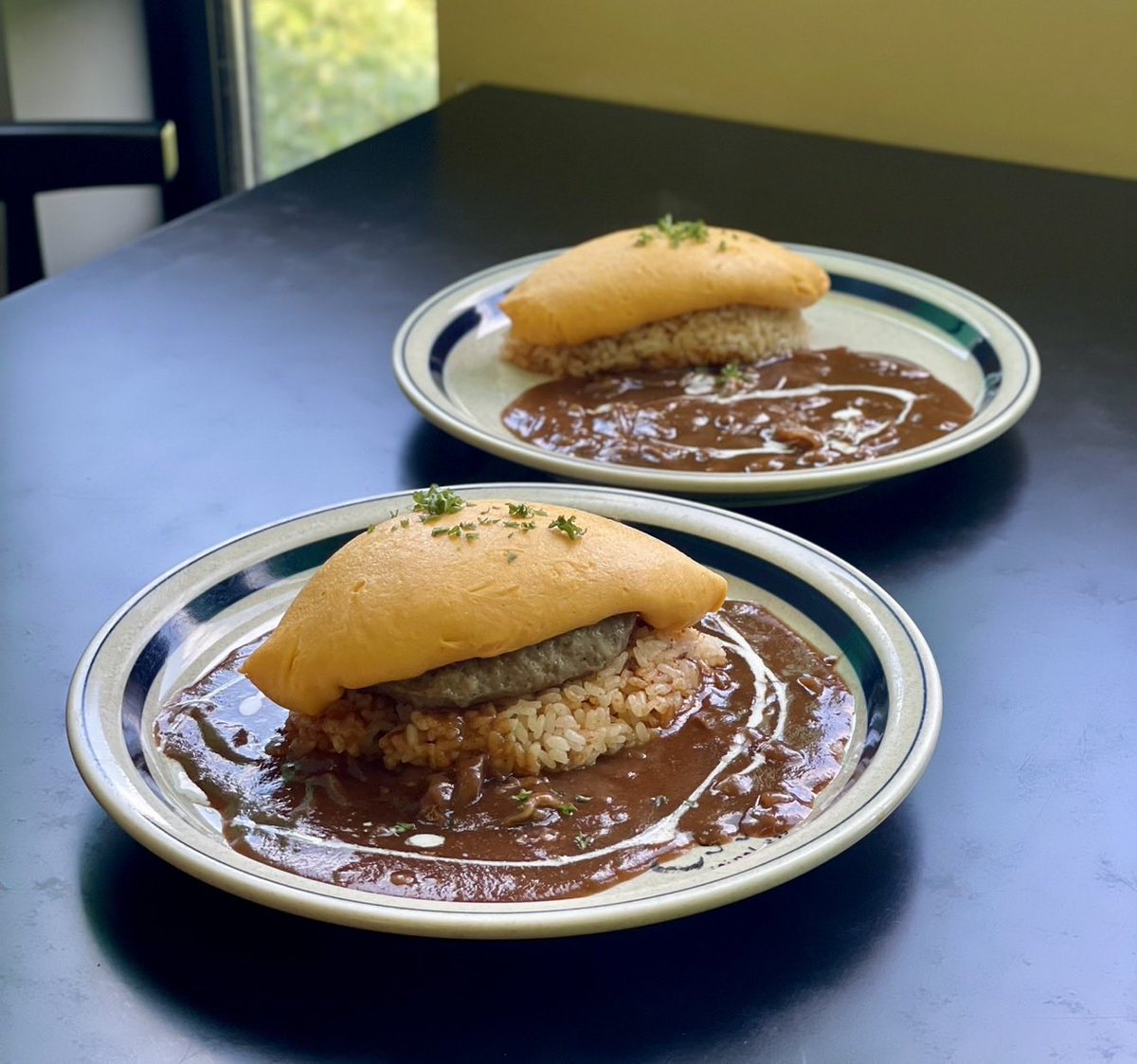 eggg6999's tweet photo. パンケーキ無料!?
【企画内容】

 ○期間 10/2〜10/14までの平日限定
○ご利用時間 17:00〜

○無料になるパンケーキ 単品オムライスをご注文のお客様は、下記から1つお選びいただけます！
・ふわふわブリュレパンケーキ ・ふわふわクラシックパンケーキ ・ふわふわプレーン https://t.co/pJbgkAv3qZ