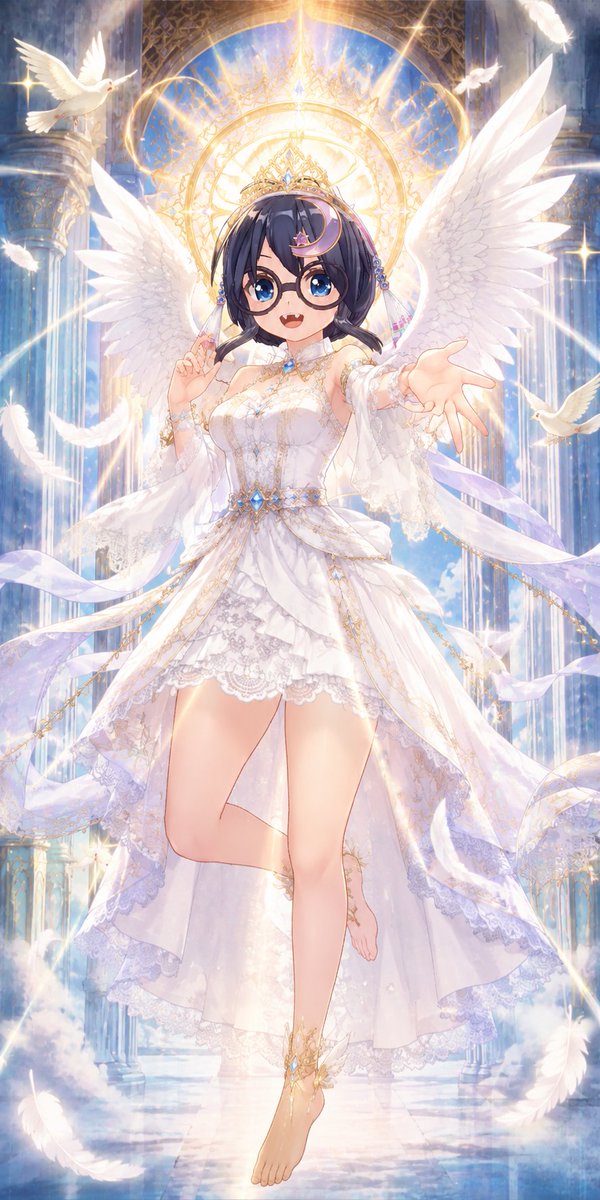 X582FUNKY_EGG's tweet photo. 呼んだ？
#天使の日だからお前らの天使を晒せ 
#カスタムキャスト https://t.co/XGBXTkeIYe