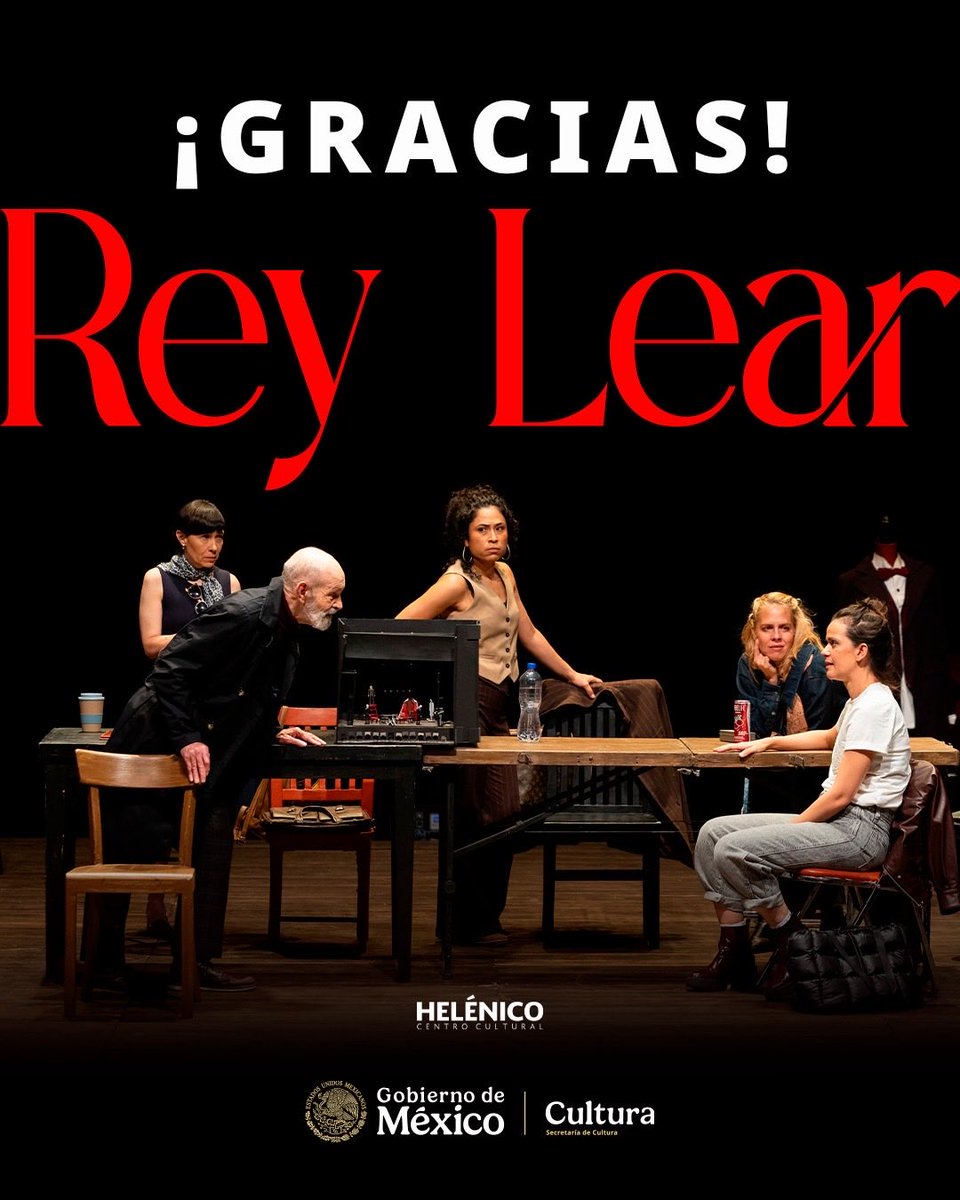 Helenico's tweet photo. Gracias a quienes llenaron la sala noche tras noche, a quienes volvieron una segunda vez, a quienes se pusieron de pie al final para aplaudir. 

Gracias a todo el elenco, al equipo creativo de @reylearteatro, y por supuesto, gracias a las/los espectadores Helénico por adoptar esta historia.

Nos vemos pronto.