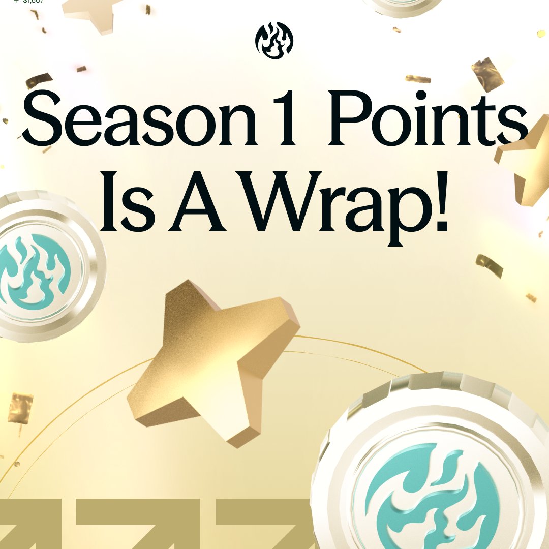 SaiDotFun's tweet photo. Your Season 1 rewards will land within 2 weeks. We're timing it with a product update you won't want to miss!

Thank you everyone who participated in Season 1! https://t.co/1OnysmUwa7
