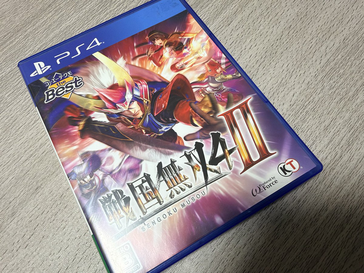 kamechi963's tweet photo. PS5で三國無双２のリメイク盤が出るって情報見てから
無性に戦国無双やりたくなってPS4引っ張り出して来た😂
あんまりやり込んでなかったから頑張ろ😂

ちなみにストーリークリアしたらエンディング曲は和楽器バンドの戦💕 https://t.co/cwu2K4WC0O