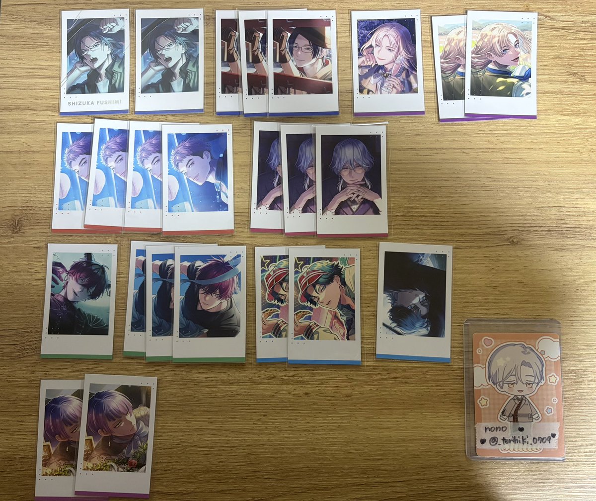 _torihiki_0709's tweet photo. 🌟交換
ブレマイ ブレイクマイケース フォト風カード クリカ 特典

譲 画像参照

求 R/N 祠堂クリスマス＞Prequel
     特典 前半/後半 各1

・郵送のみ
・まとめて優先

お気軽にお声掛けください🪄 https://t.co/LxRVo203HU