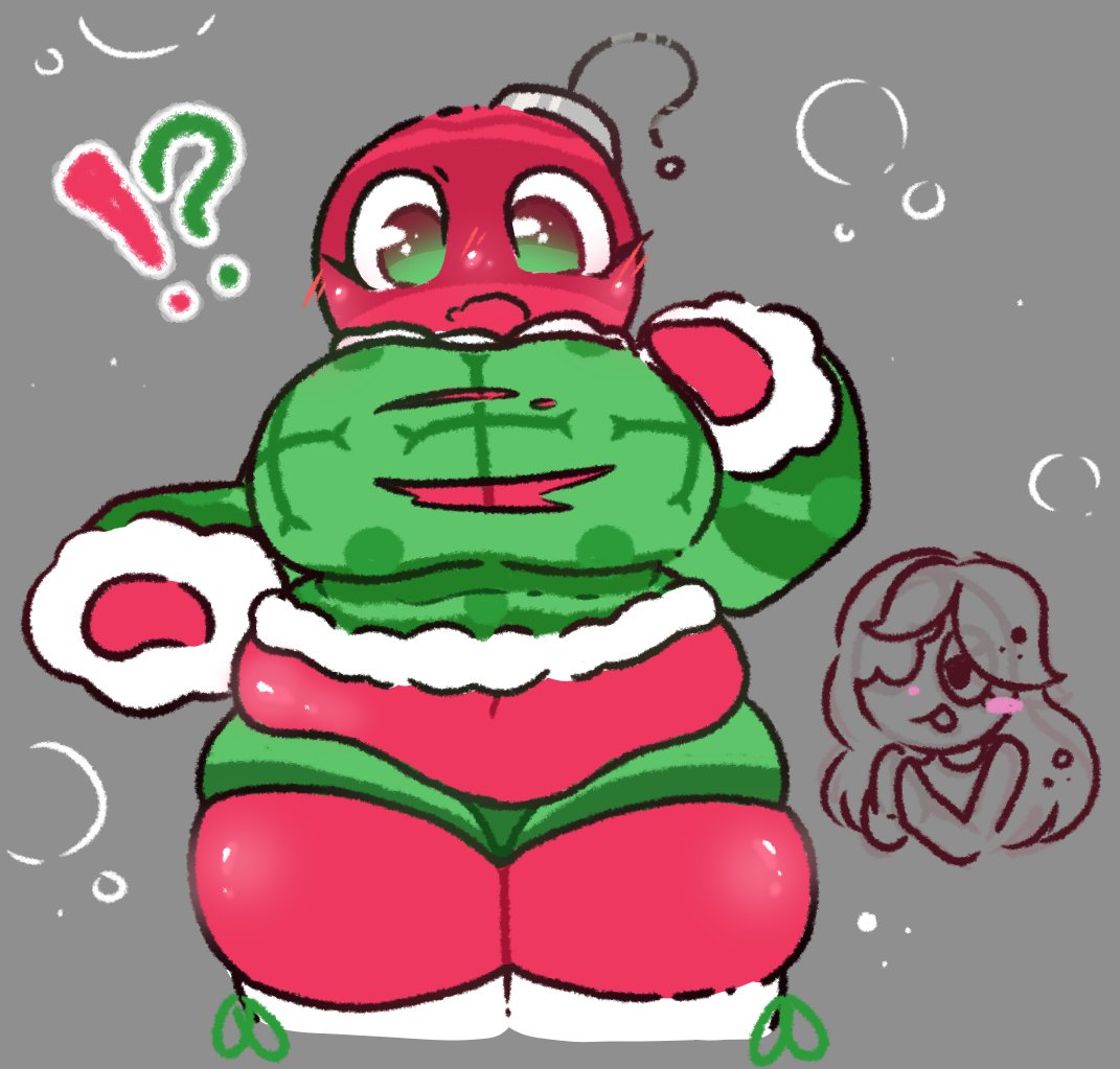 Smol_Galaxies's tweet photo. Doing some chubby girl anatomy practice! 
ft. Bobette 🎄 https://t.co/k2guCPJDkw