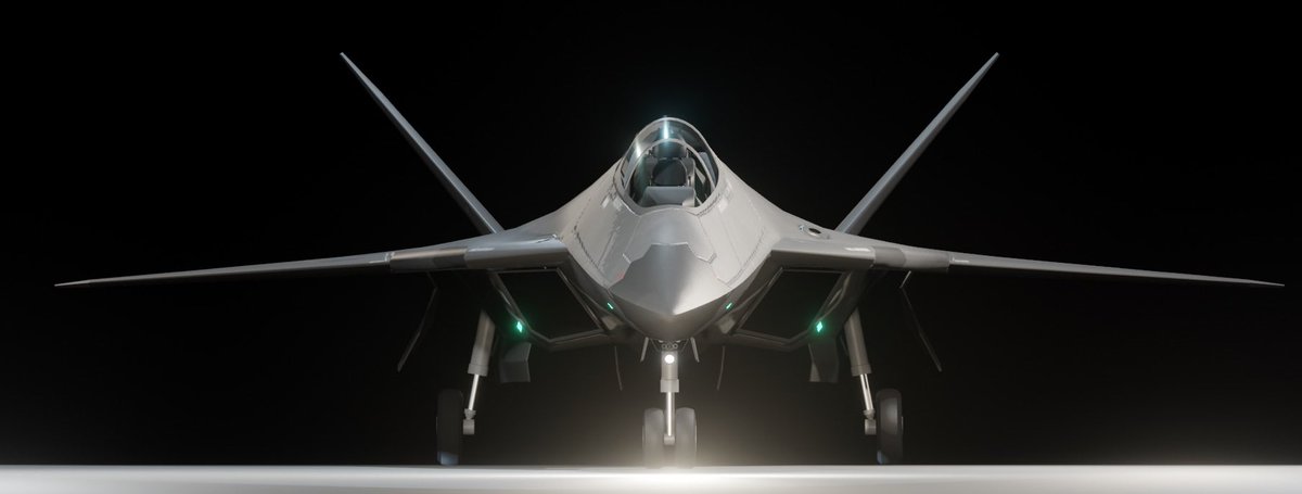 Aryx3D's tweet photo. two and a bit years since I modelled this guy from my izanami worldbuilding

Anadrene Imperial Air Force F55 Northstar, basically the Anadrani equivalent of the F-35 in our world. (Albeit, twoseater) https://t.co/au4jt20B5y
