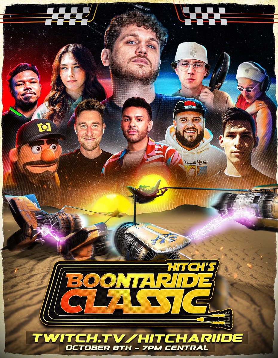 hitchariide's tweet photo. THIS THURSDAY

POD RACING TOURNAMENT IN 2026

good luck to the racers 
may the force be with you https://t.co/ipA0FNyT4e
