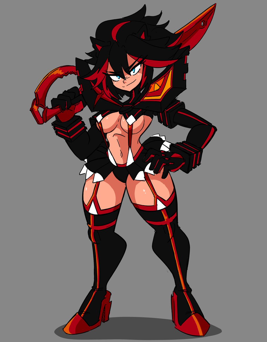 BigMrSwagg's tweet photo. A late Ryuko sketch for Kill la Kill's 13th anniversary!
One of my favorite animes of all time. #killlakill https://t.co/RTKaBWF7zj