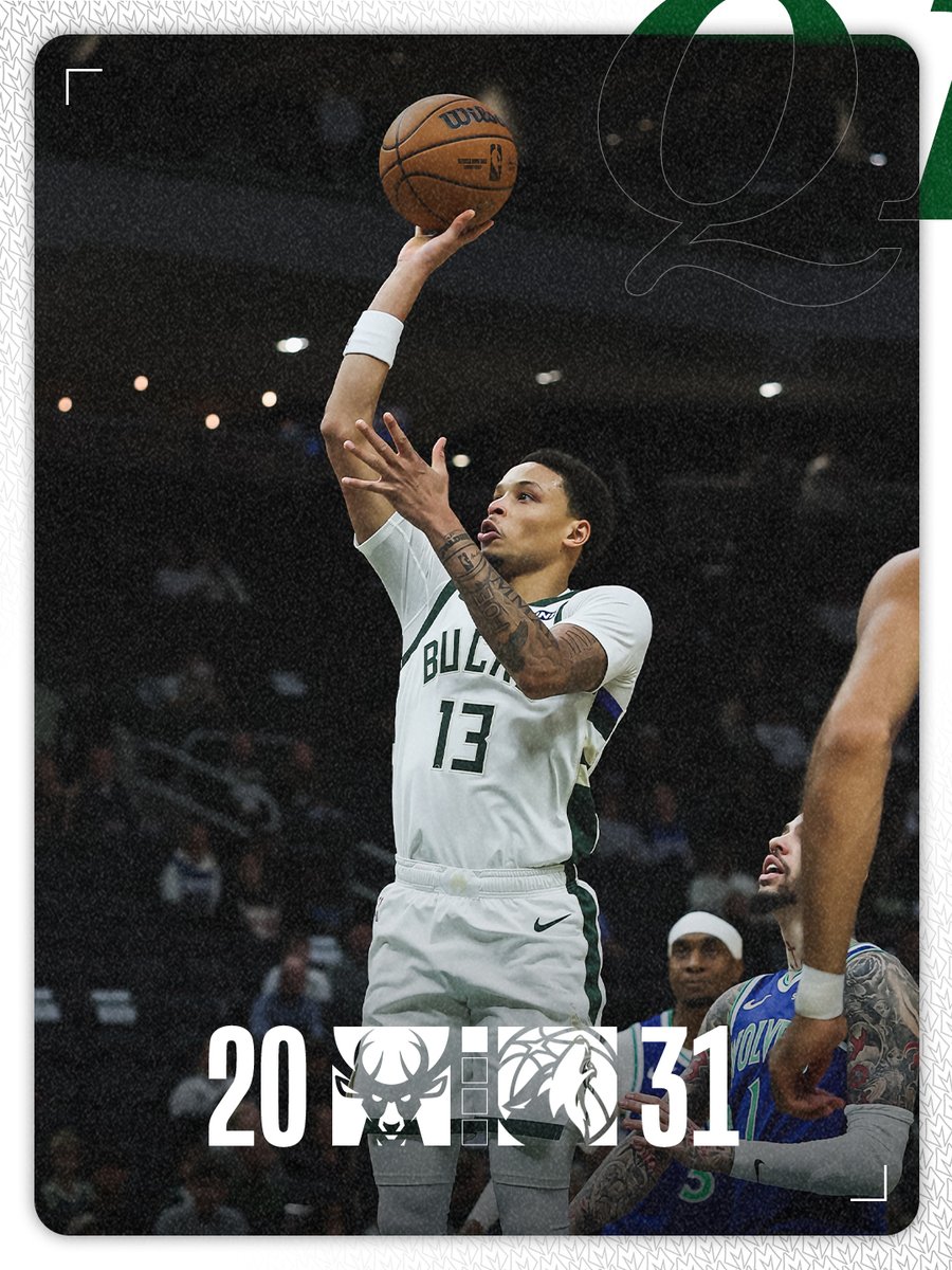 Bucks's tweet photo. Q1 done. https://t.co/qeKYMWQjSe
