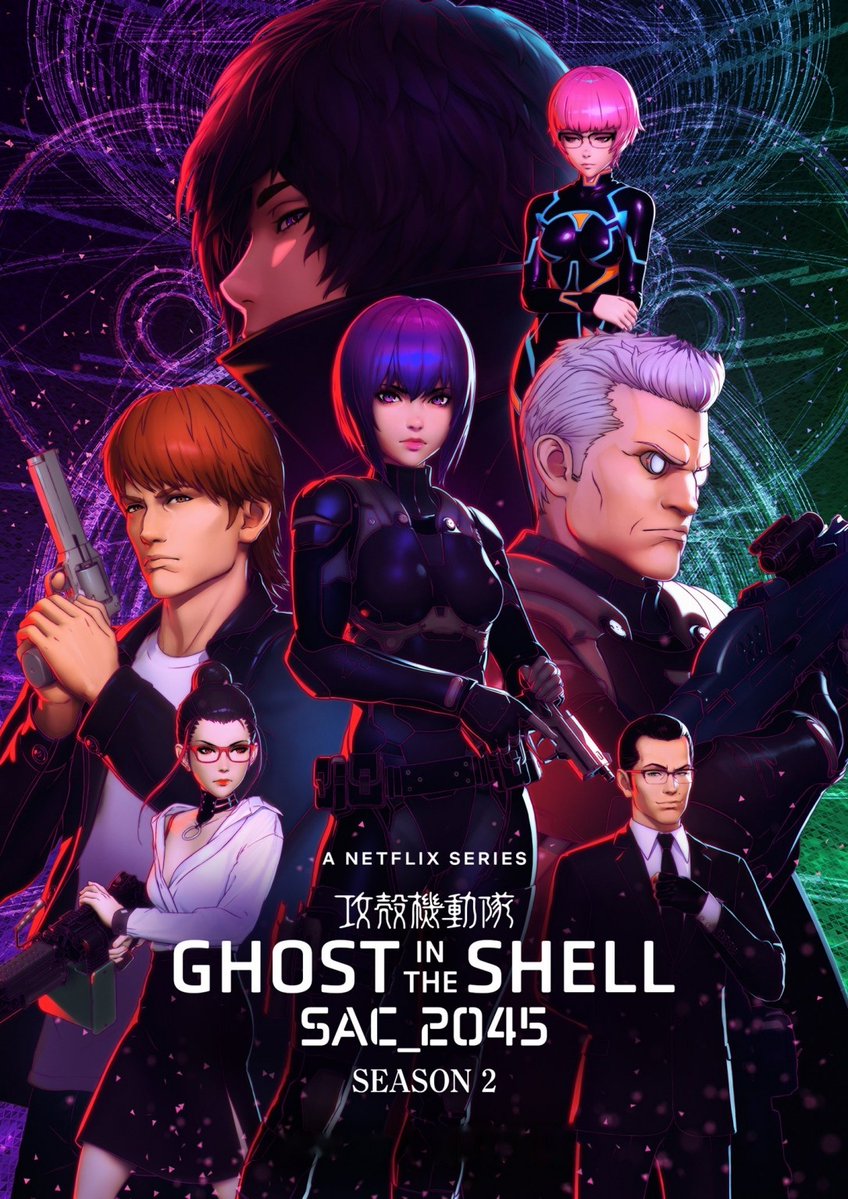 MewFakeOFF's tweet photo. J'ai vu Ghost in the Shell : SAC_2045 2nd Season (2022)
Durée : 12 épisodes
Studio : Sola Digital Arts, @ProductionIG
Réalisateur : Aramaki Shinji, Kamiyama Kenji
Note personnelle : 7/10
#mewfakecompletionlist #ghostintheshell https://t.co/dQuLYAzf6Z