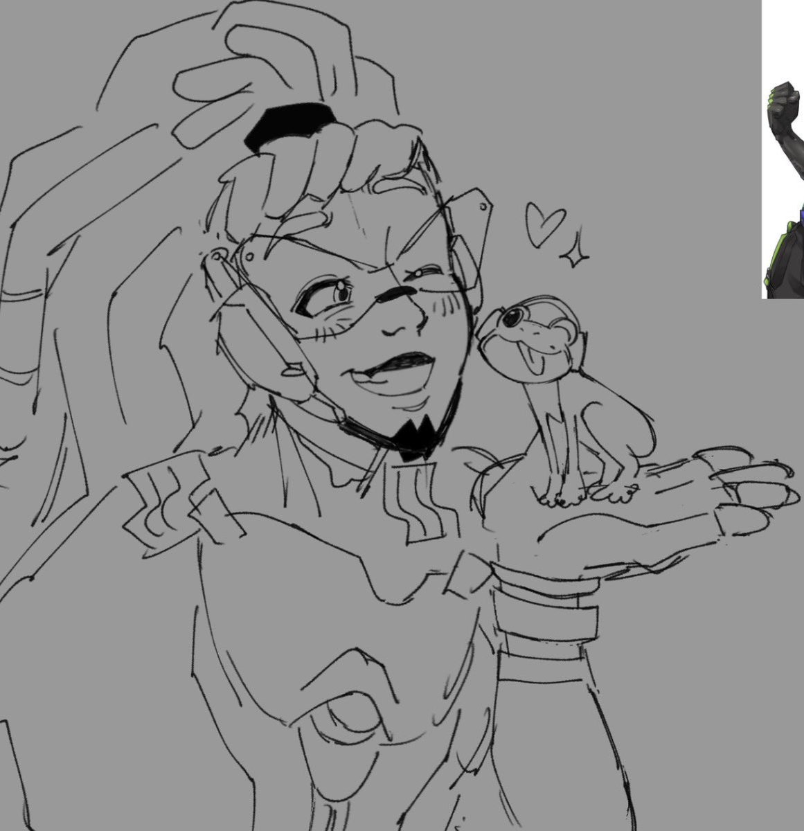 Dusekkarlover's tweet photo. hes so stinkin cuteeee
#overwatch #lucio #doodle https://t.co/OZ5BbogtVA