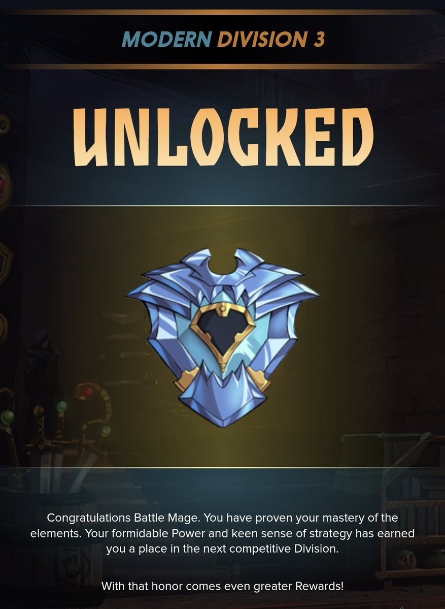 creskcent_'s tweet photo. finally reached division 3! 🔥 

@splinterlands https://t.co/LJzg13x4Yi