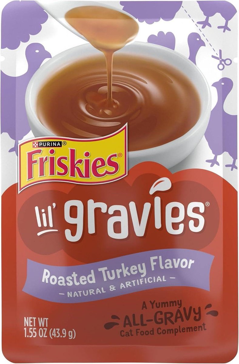 realballadolla's tweet photo. 51% off and only $9.99 for a 16-pack of Friskies Lil' Gravies Cat Food Pouches! 🐈 #ad https://t.co/38NI0NOLnu #catfood #deals #petdeals #cats #catsoffacebook https://t.co/r6K343g8yv