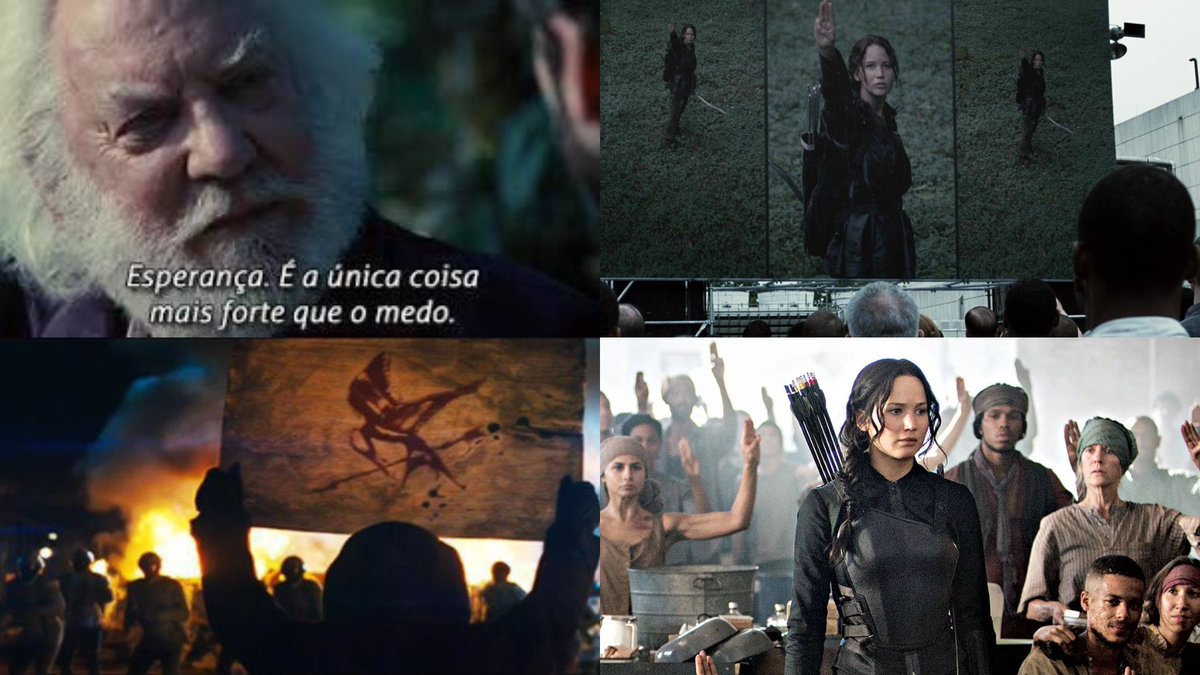 thngergames's tweet photo. "Esperança é a única coisa mais forte que o medo." https://t.co/KYcqzkaLzw