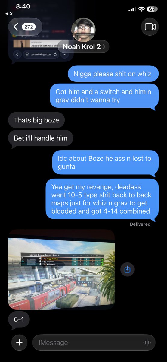 OBJordann's tweet photo. A CoD Short Story 

Thanks ThuggerNoah for taking out the trash for me 🚮 https://t.co/5TFlsG6OzK