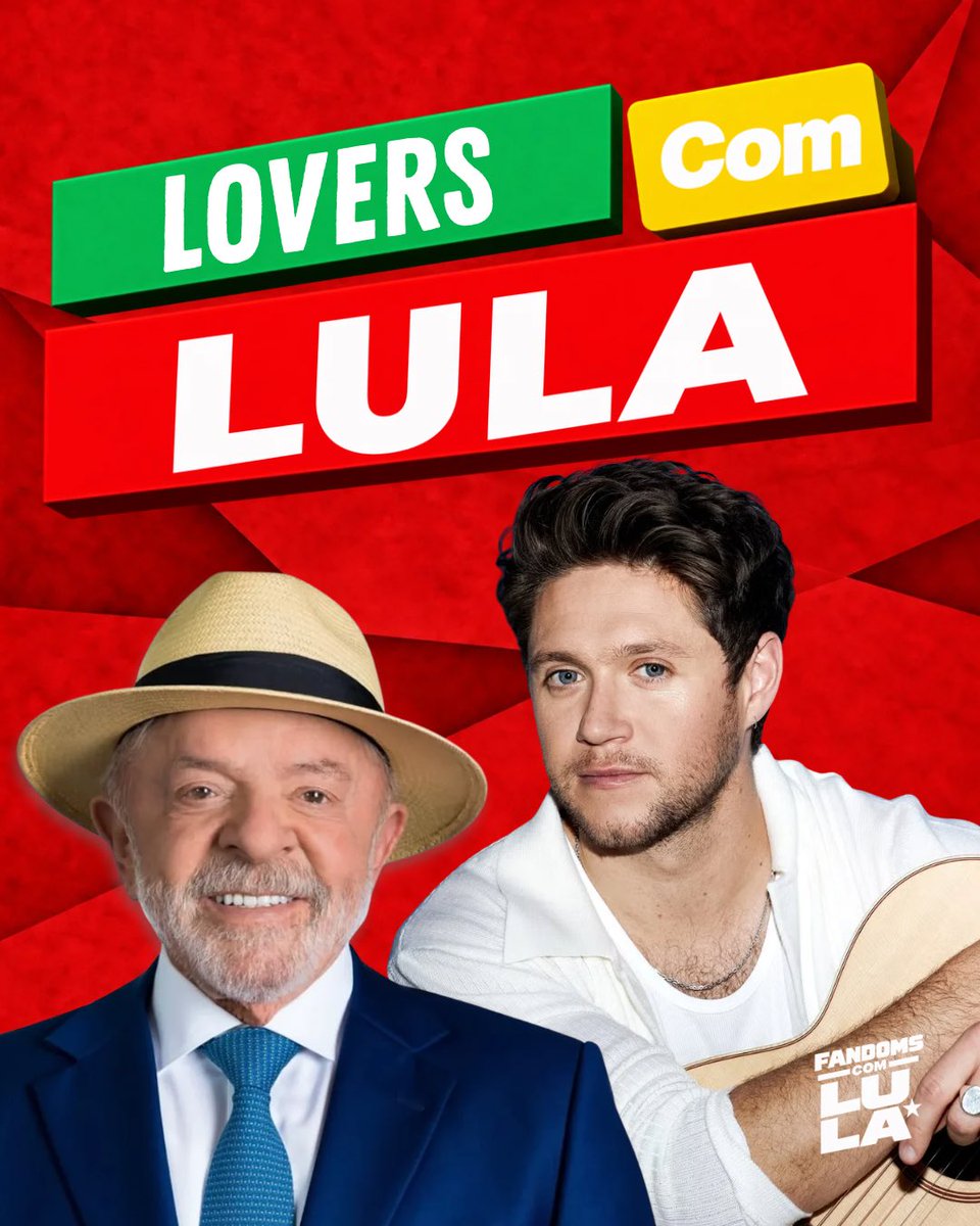 niallhbra's tweet photo. Como fãs de alguém que usa sua voz para apoiar mulheres, jovens, igualdade e iniciativas no esporte feminino, também podemos valorizar esses mesmos princípios na sociedade.

Lovers com o Lula! ❤️⭐️ #FandomsComLula @LulaOficial https://t.co/uf6H3StCac