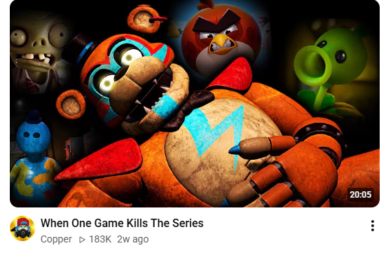 persie829's tweet photo. Saying SB killed the series is fucking bullshit given the recent success modern FNAF has received

Fuck, I'll even rope Poppy into this. Chapter 4 did not kill the series given how well Chapter 5 performed on launch

I would say both FNAF and Poppy Playtime are doing great atm https://t.co/THRYE2FcTZ